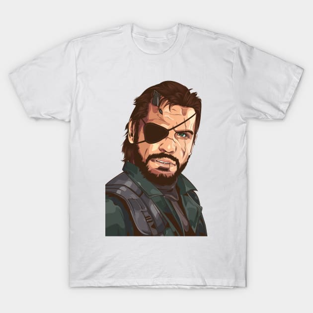 Big Boss MGS V T-Shirt by RSN